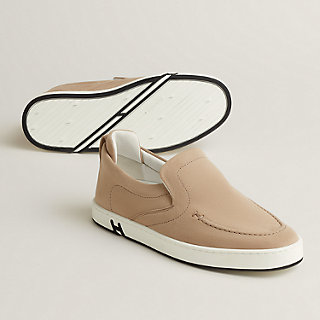 Kiddy slip-on sneaker - Beige | Hermès USA